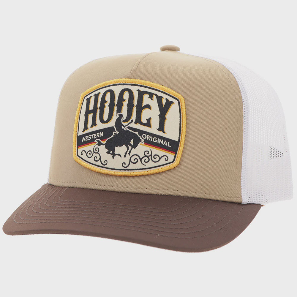 "Salado" Hat Tan/White