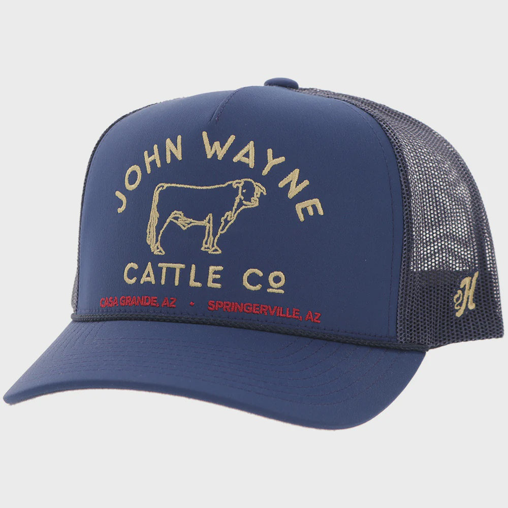 "John Wayne" Hat Nav w/Yellow Stitching