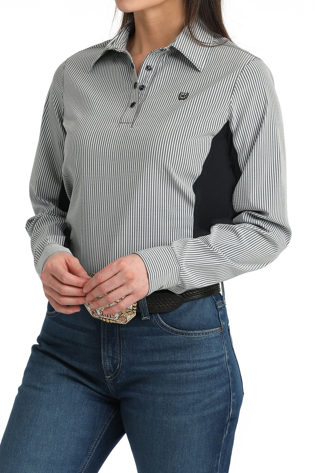 Banker stripe athletic