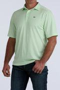 MENS ARENA GREEN POLO