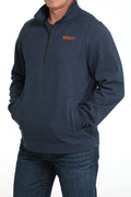 1/2 Zip Blue Pullover