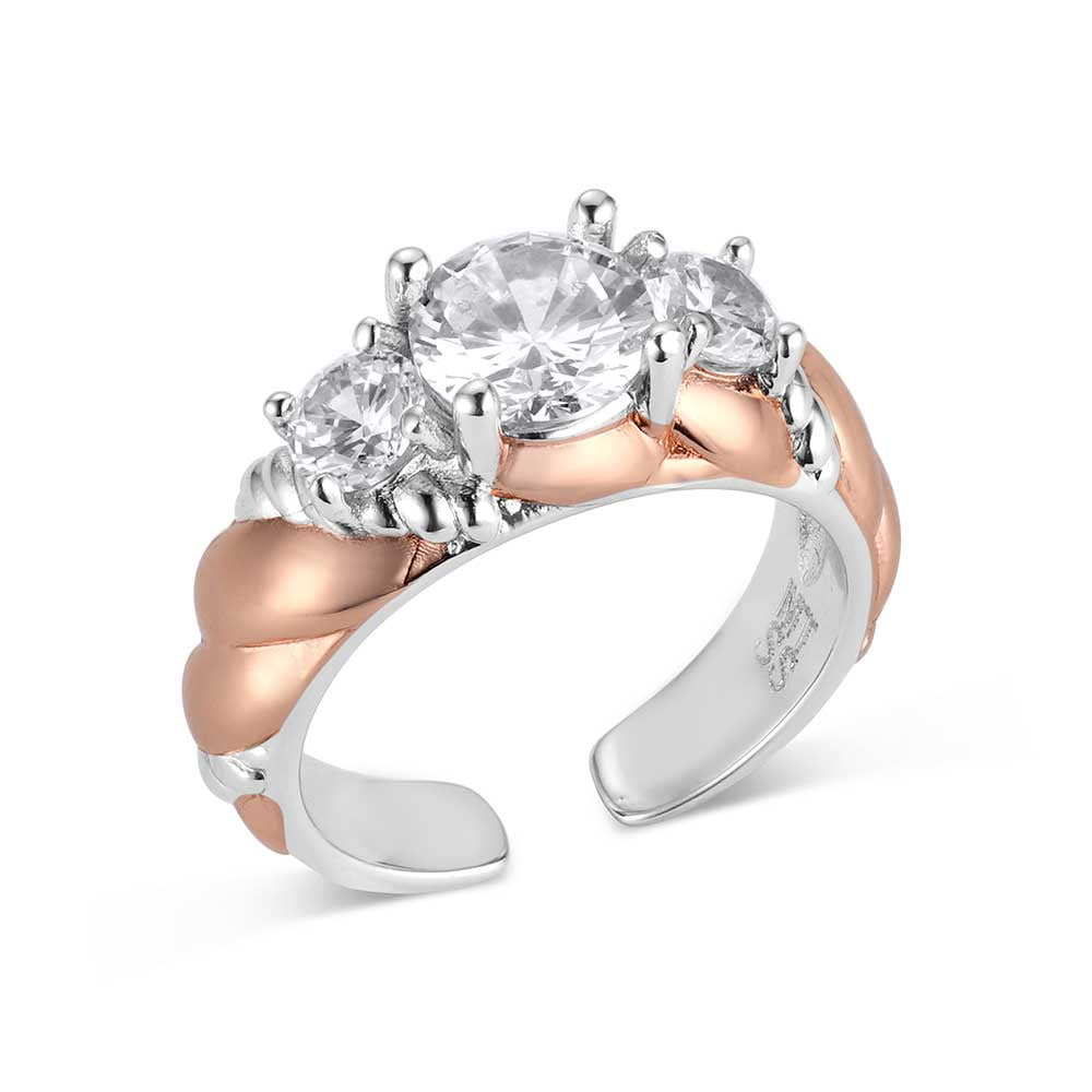 Draped In Light Crystal Ring