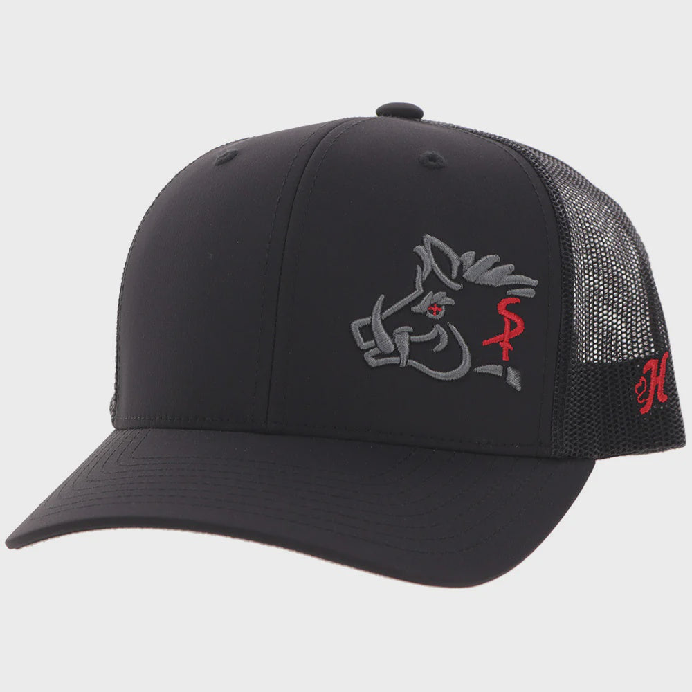 Sniper Pig" Hat Black
