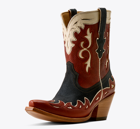 Juanita X Toe Western Boot