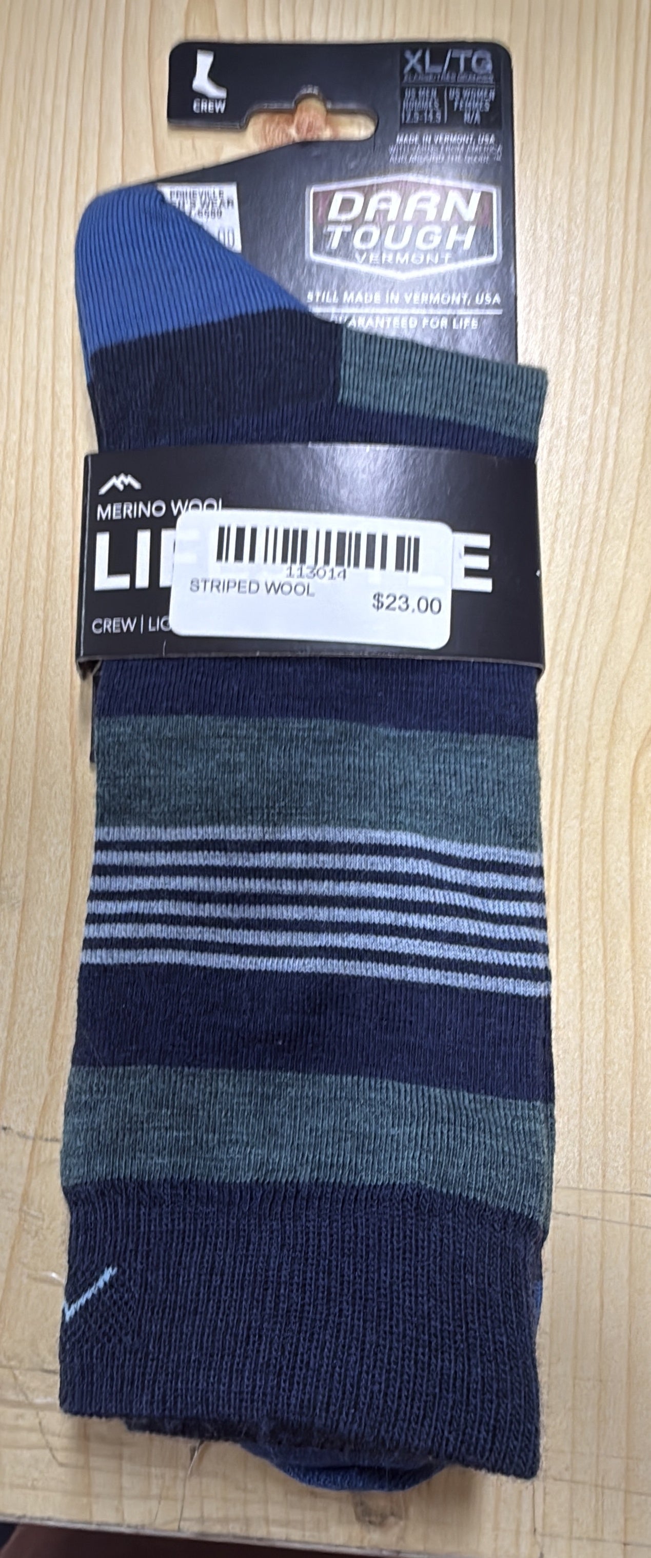 STRIPED WOOL