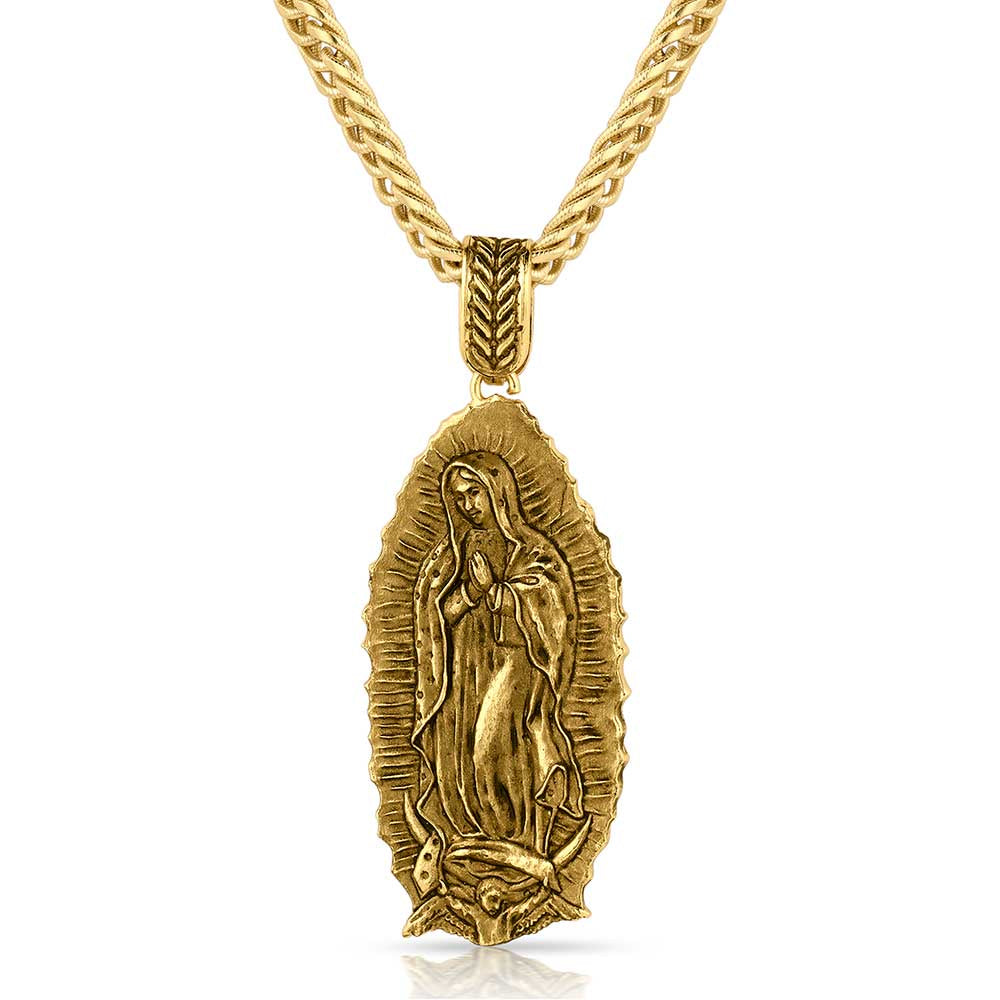 NC Gold Our Lady of Guadalupe Large