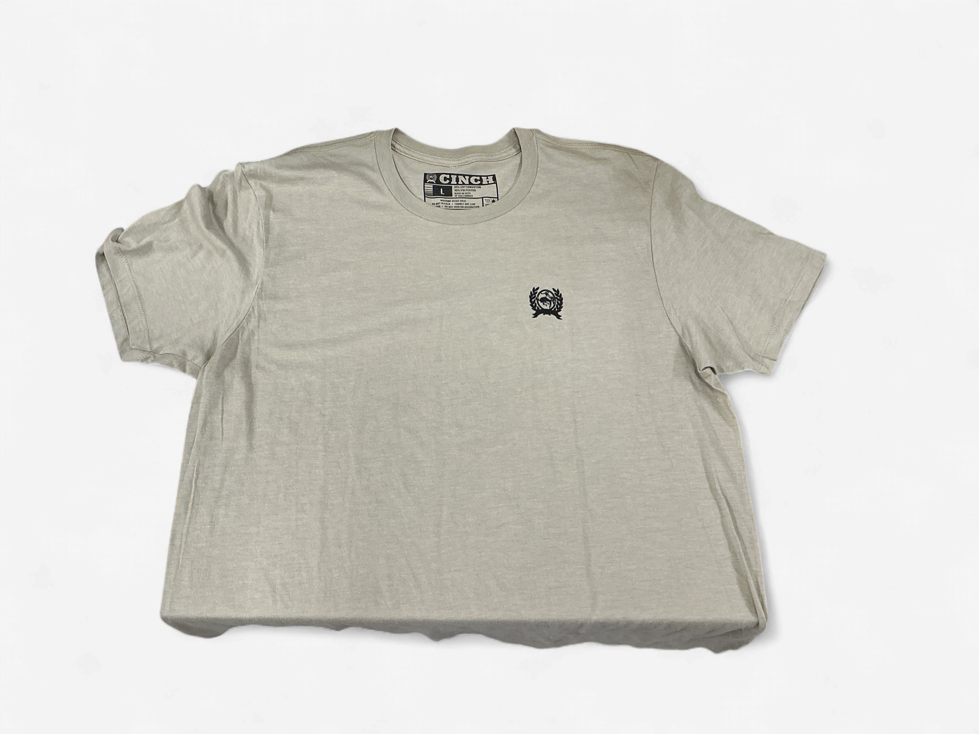 RINGSPUN KHAKI TEE