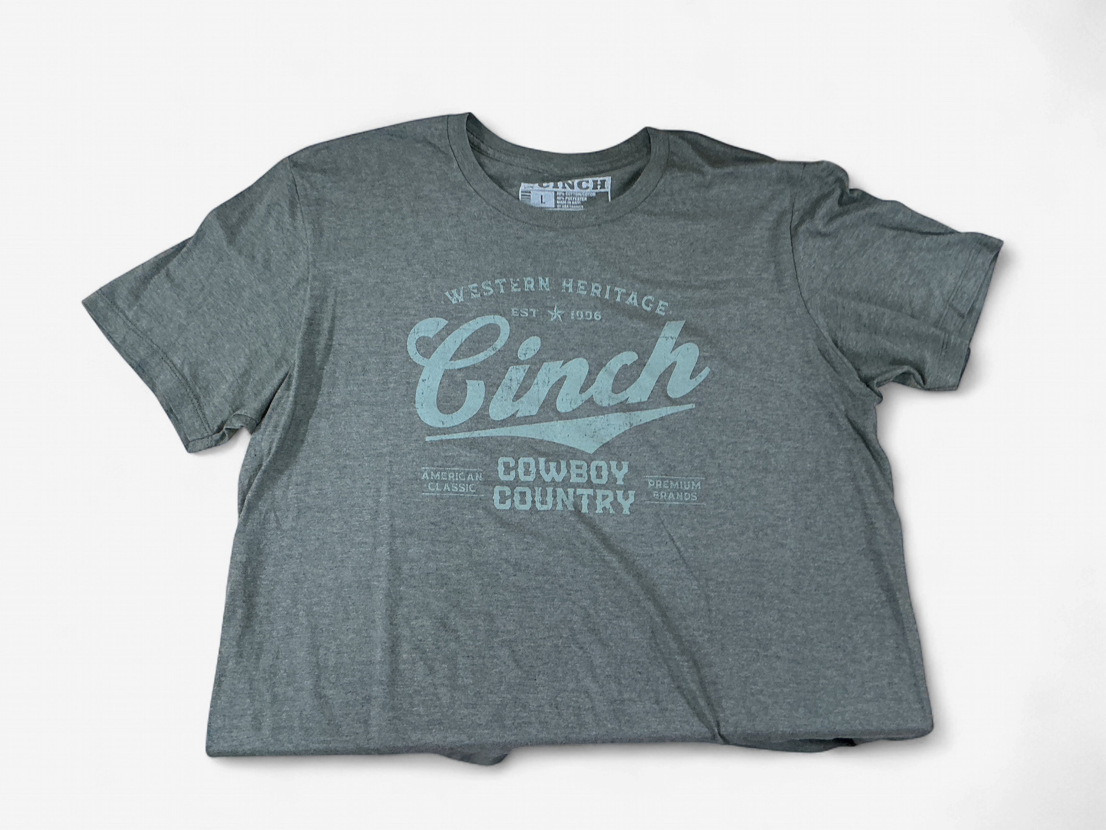 RINGSPUN GREEN TEE
